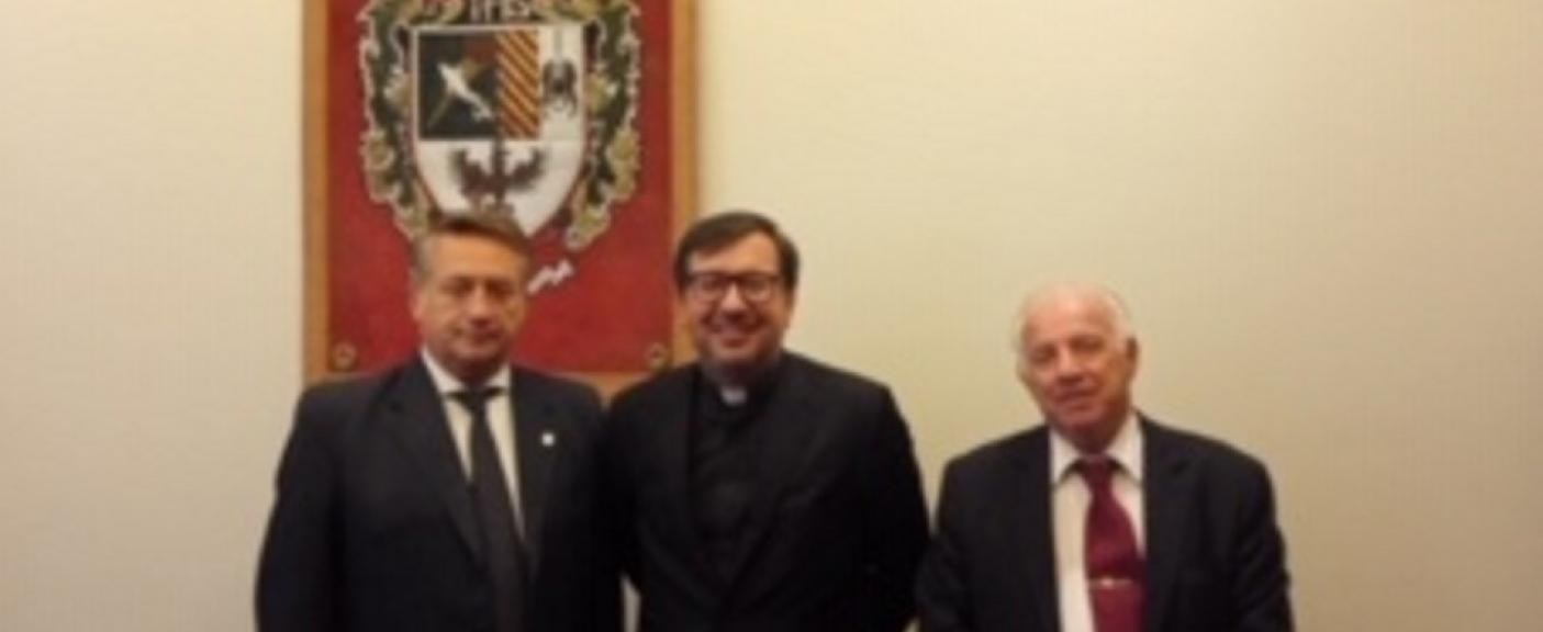 Carlos Salvadores de Arzuaga, Julio Fernández Techera y Fernando Lucero Schmidt.
