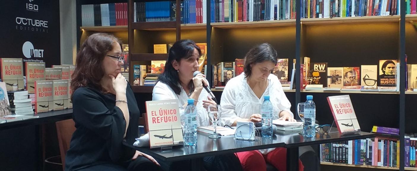 Mercedes Guiffré, María Laura Pérez Gras y Débora Mundani.