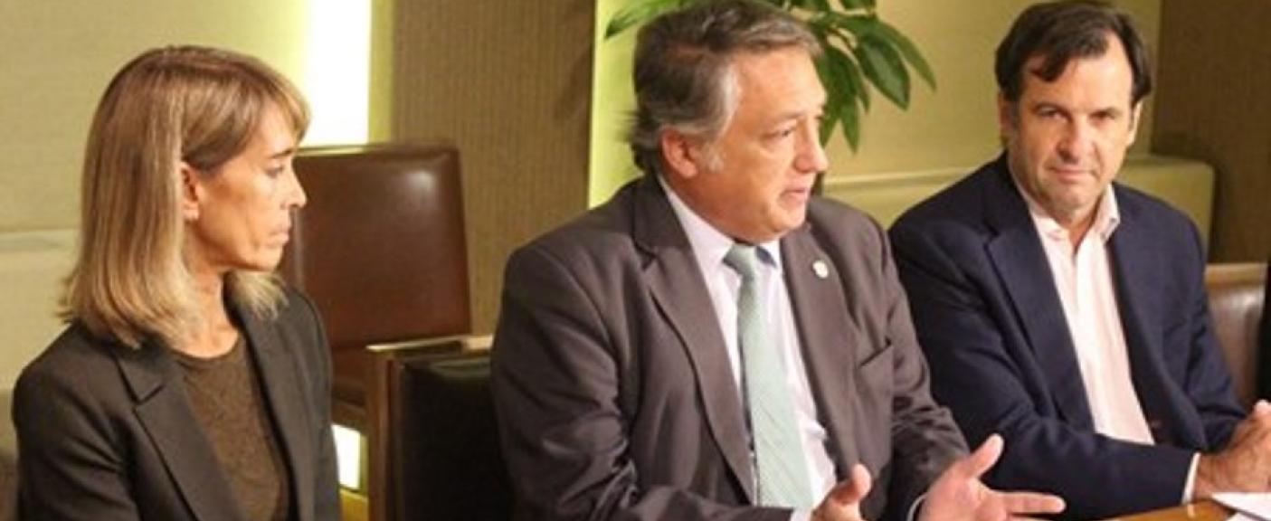 Patricia Boedo, Carlos Salvadores de Arzuaga y Marcos Ayerra.