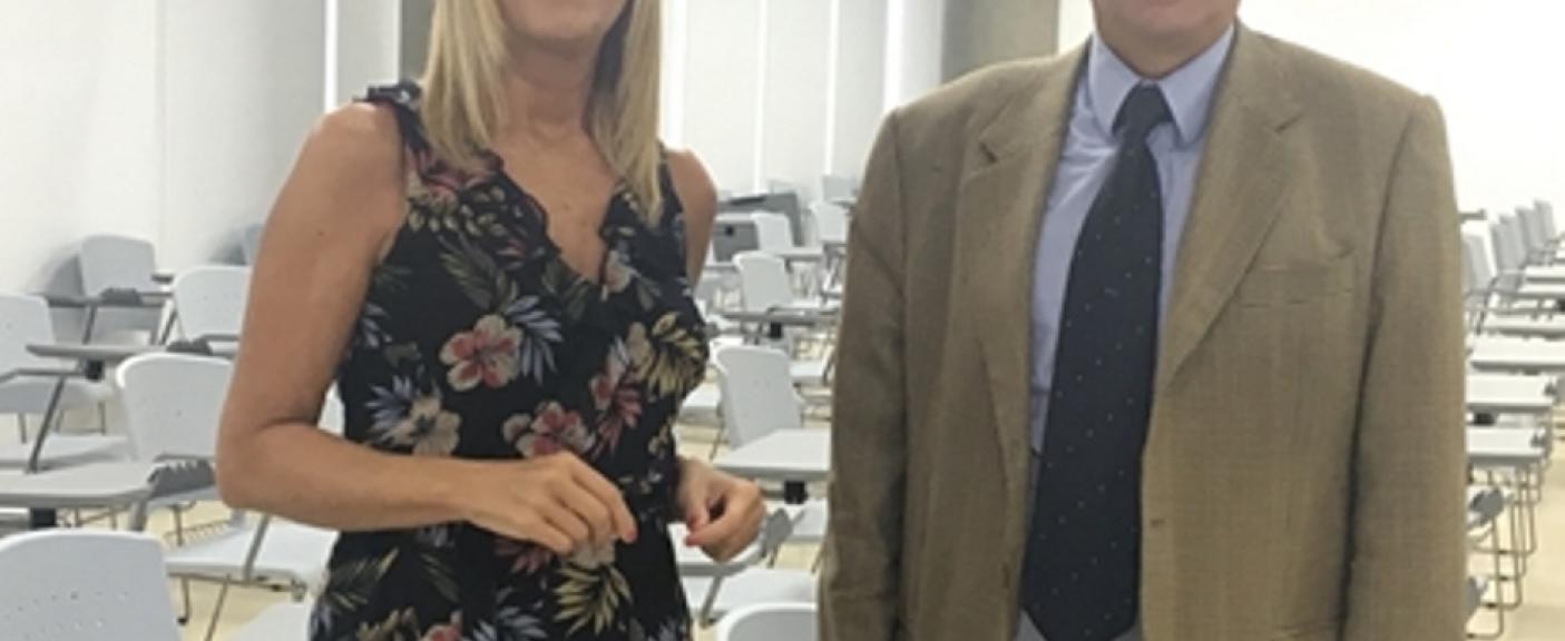 María Belén Aramburu y Daniel Martínez.