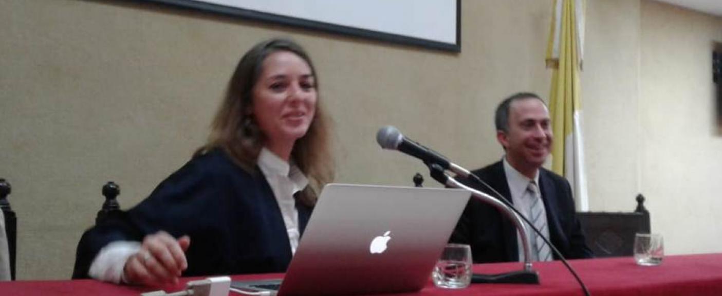 Dra. Caroline Kleiner y Prof. José M. Sabat Martinez