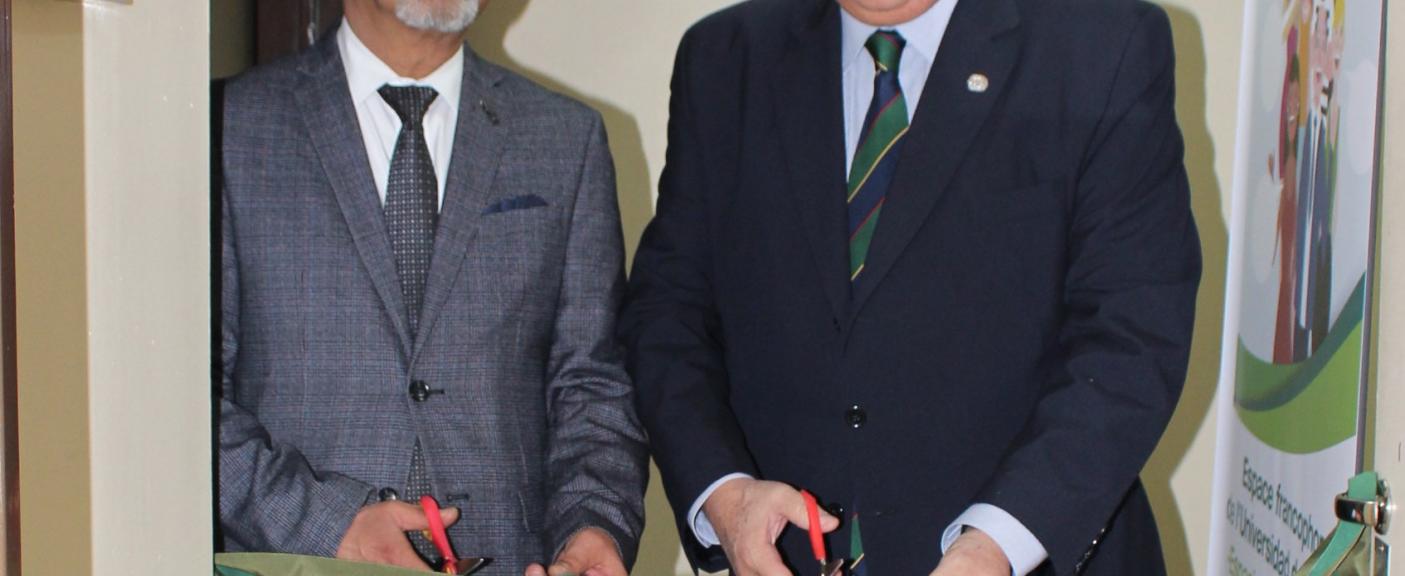 Abderrahmane Rida y Carlos Salvadores de Arzuaga