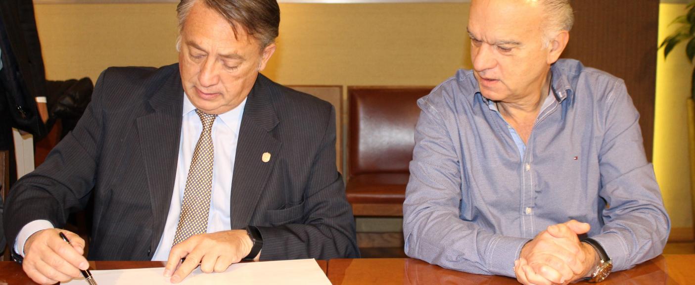 Carlos Salvadores de Arzuaga y Néstor Grindetti