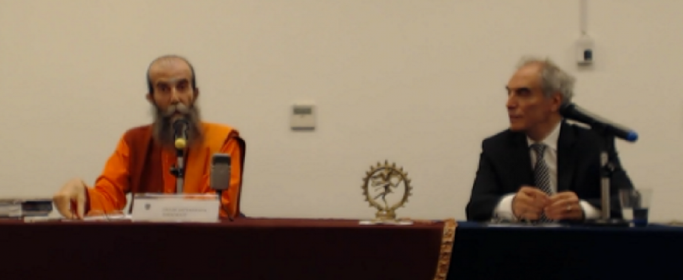 Swami Satyananda Saraswati y Carlos Rúa