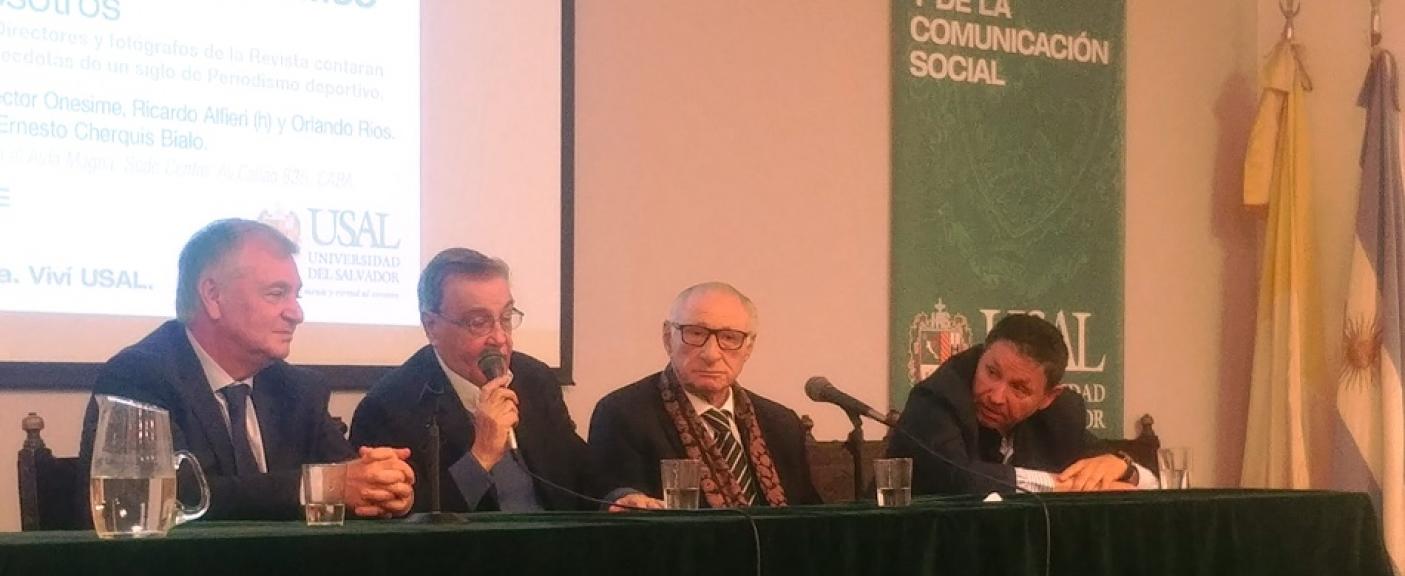 Héctor Vega Onesime, Ricardo Alfieri (h), Ernesto Cherquis Bialo y Orlando Ríos 