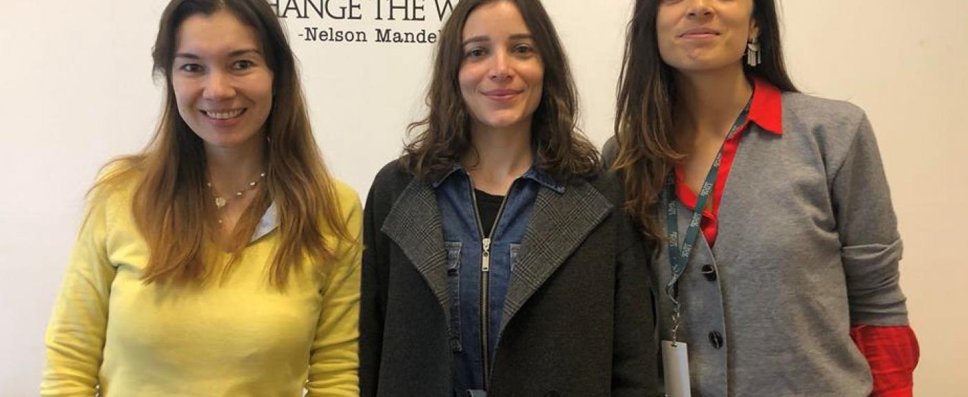 María Paula Guáqueta Ramírez, Manuela Hansen y Jimena Alcaraz