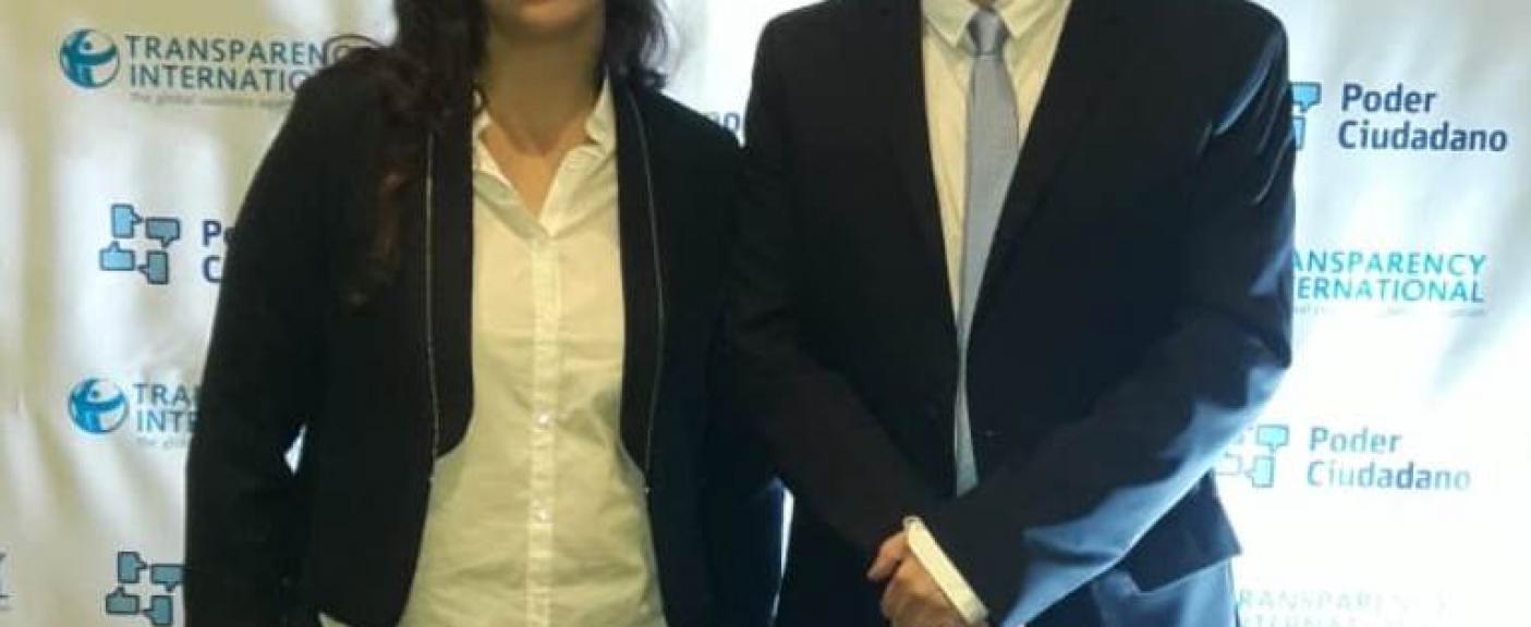 Sonia Ramella y Facundo Galván de la USAL