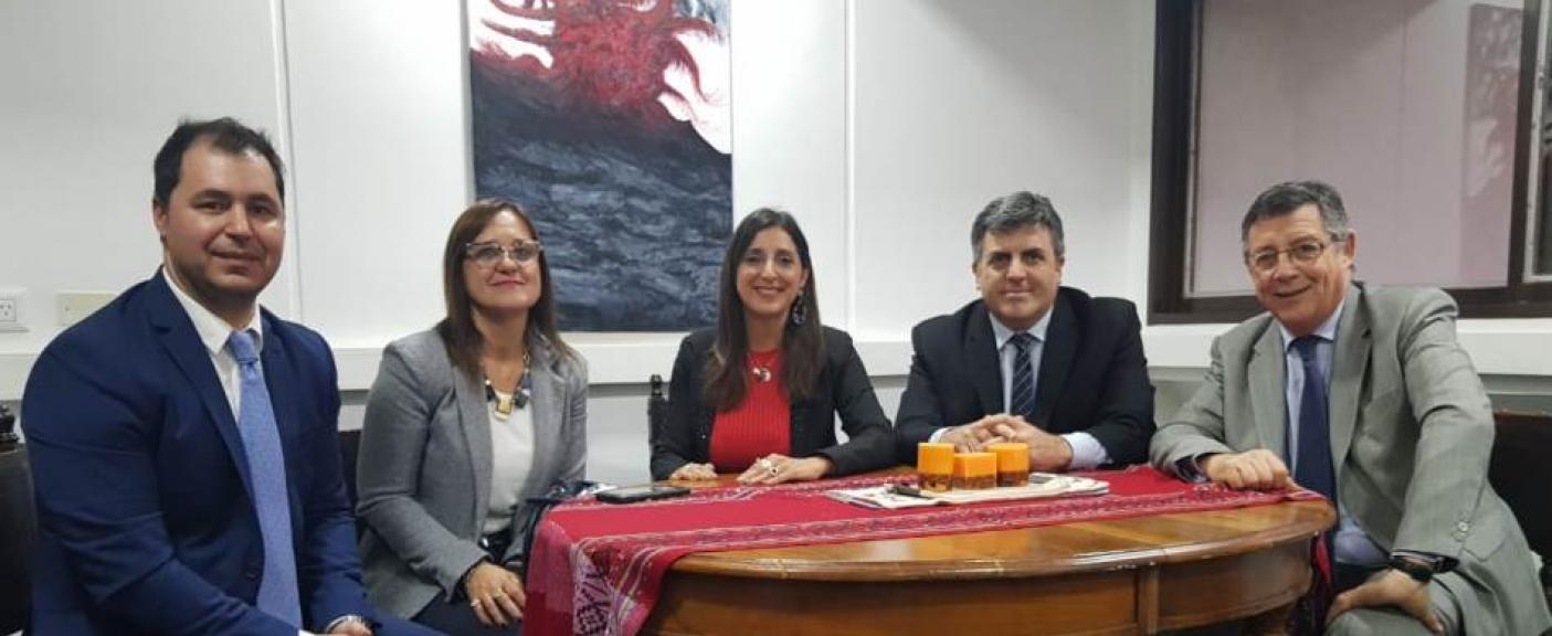 Gonzalo Salimena, Maricel Obon, Mariana Colotta, Fernando Rocca y Juan Pedro Tunessi 