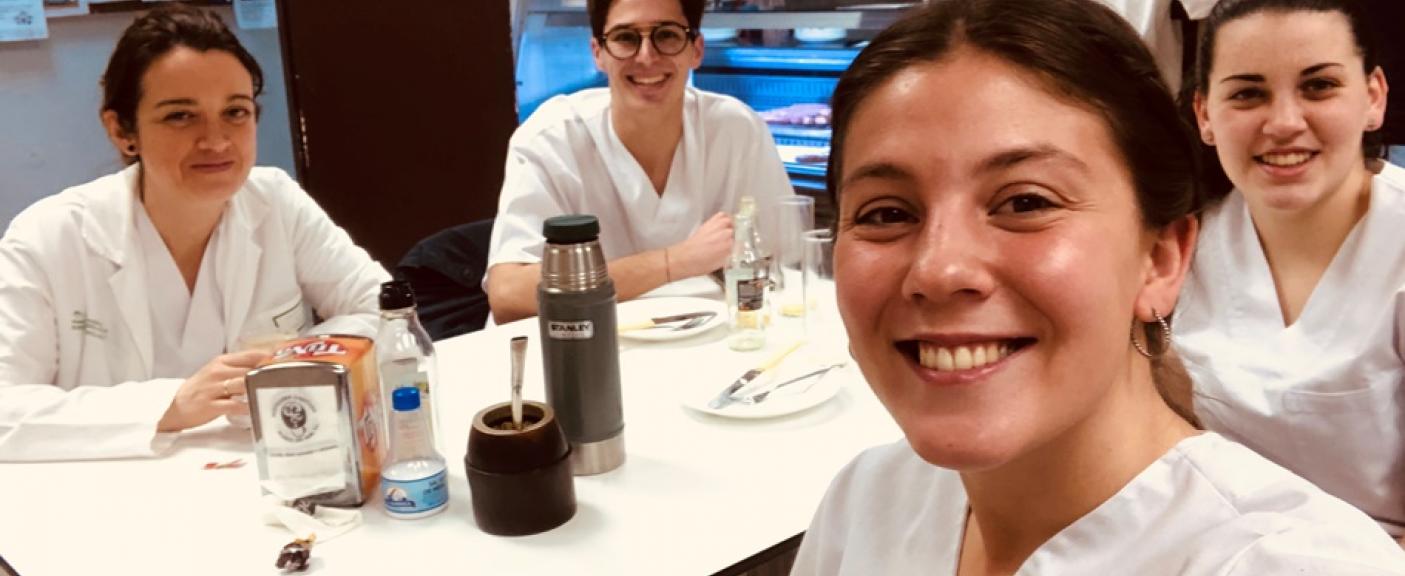 Agustina destacó el "buen trato" recibido durante su estancia en Cádiz. 