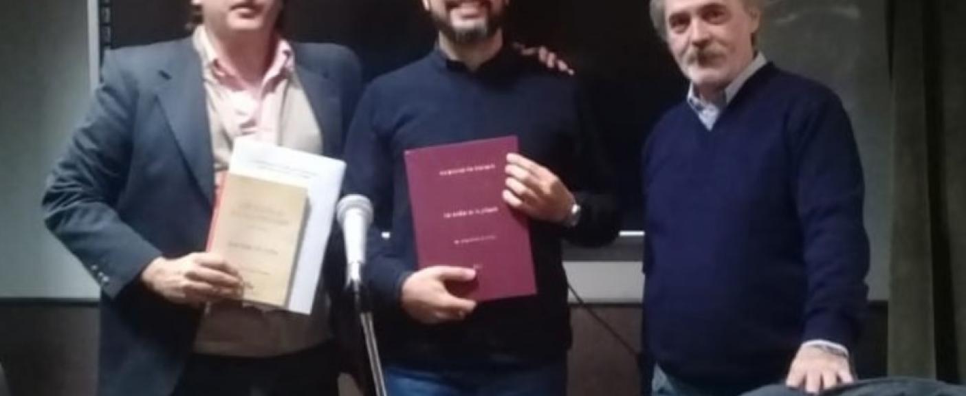 Ignacio Barreira, Juan Pablo de Arriba y Omar Mosquera