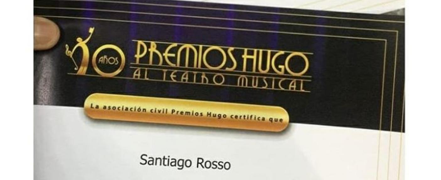 Nominaciones de Santiago Rosso