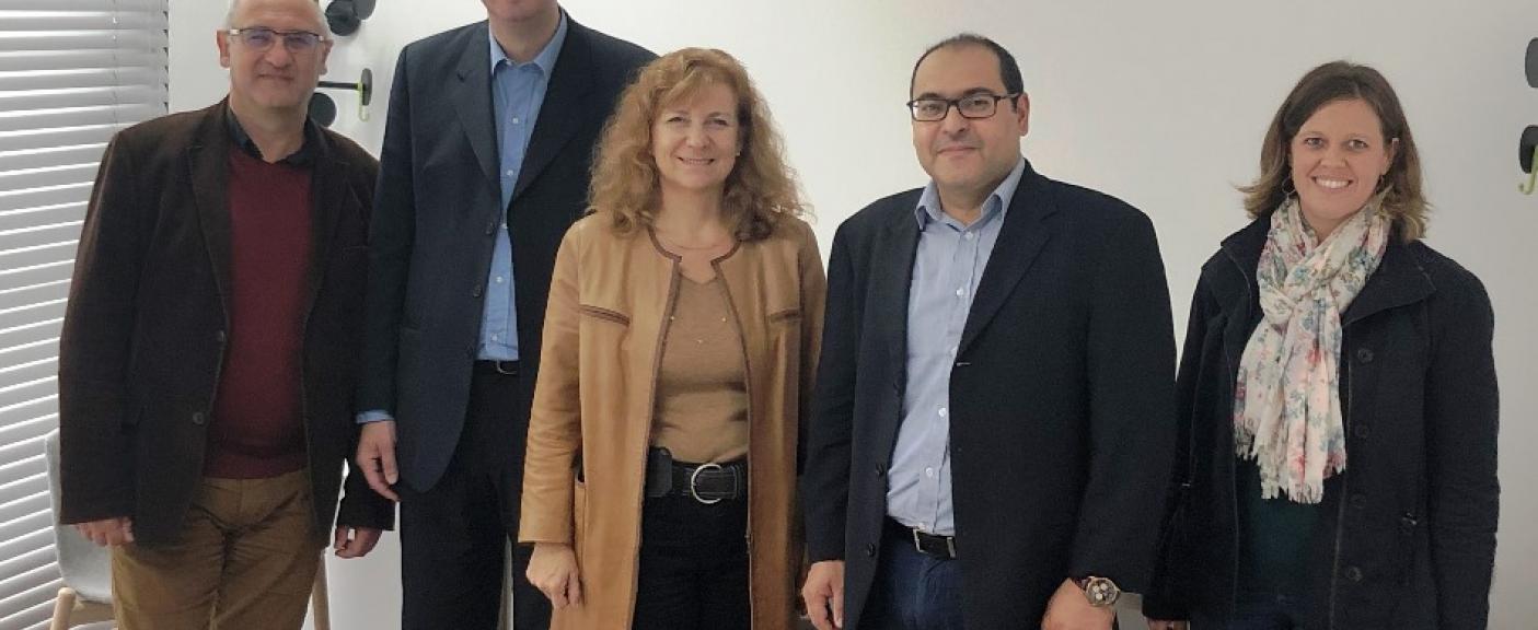 Olivier Epinette, Jerome Coubry, Graciela Padoani, Imed Boughzala y Agathe Chenebeau