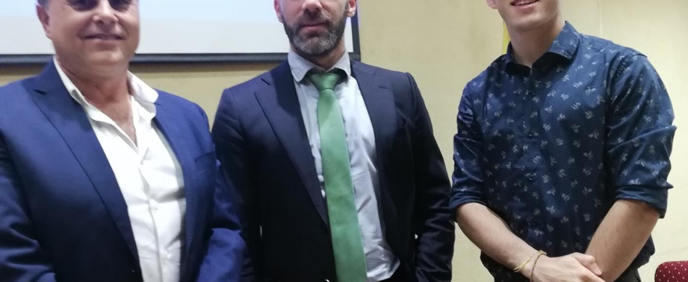 Daniel Mangieri, Jordi García Martínez y Francisco Sartori.