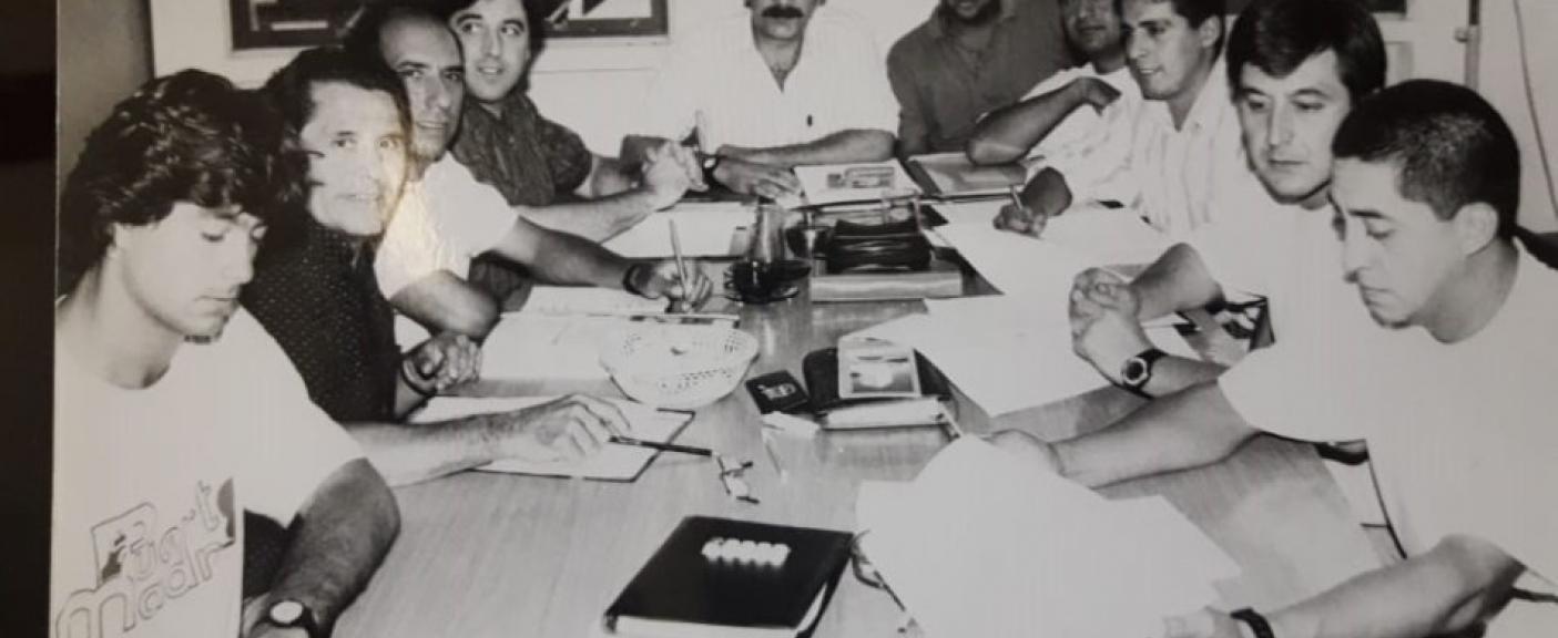 Asamblea constitutiva de la CODUCA, en Santa Fe 1994.