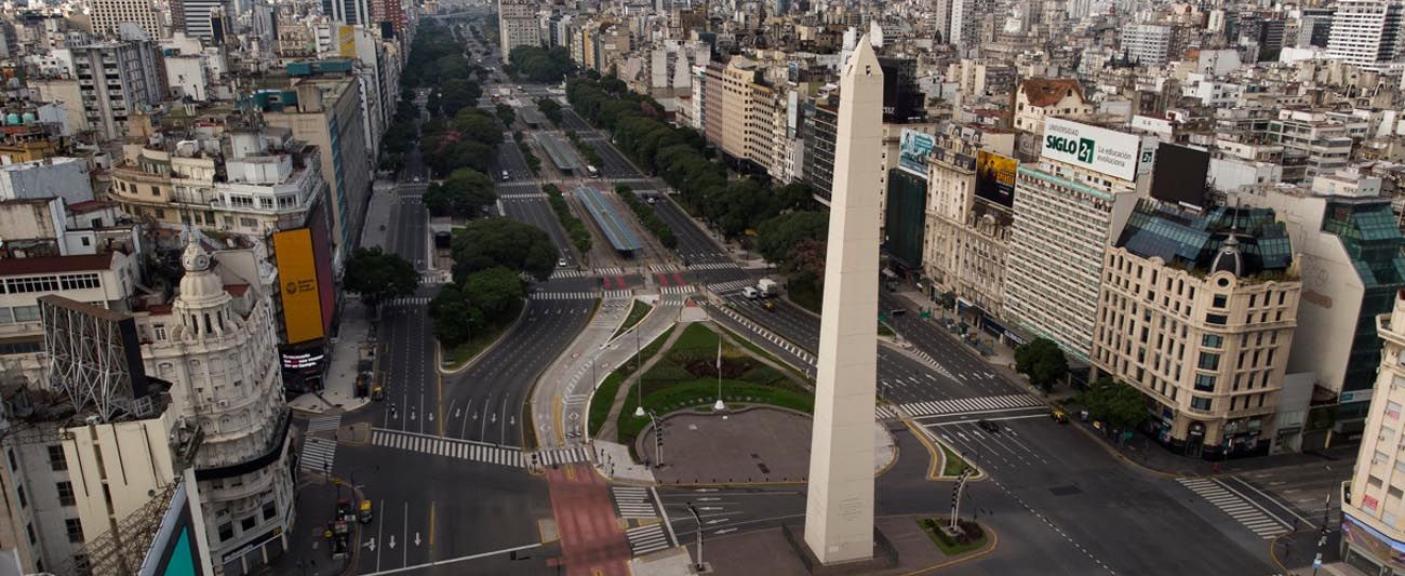 Ciudad de Buenos Aires en Viernes Santo. | JOSÉ TOLOMEI