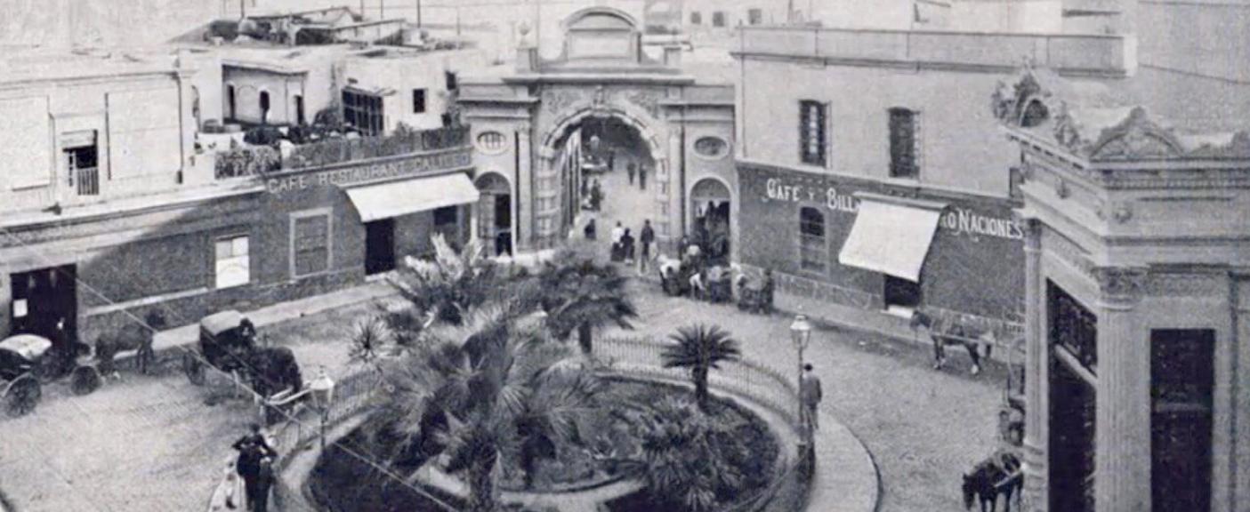 Plazoleta donde estuvo "La Rancheria"