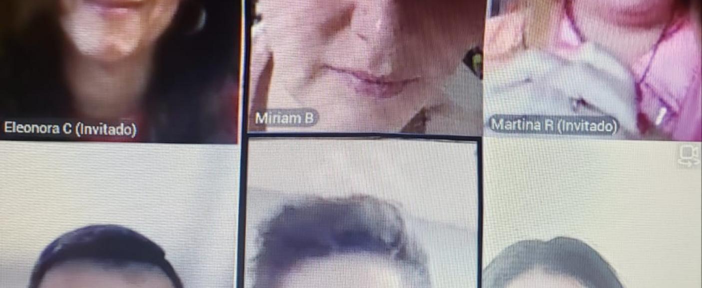 María Eleonora Cano, Miriam Boudraa, Martina Lourdes Rojo, Francesco Carella, Leonardo Vargas y Amparo Valladares Canals. 