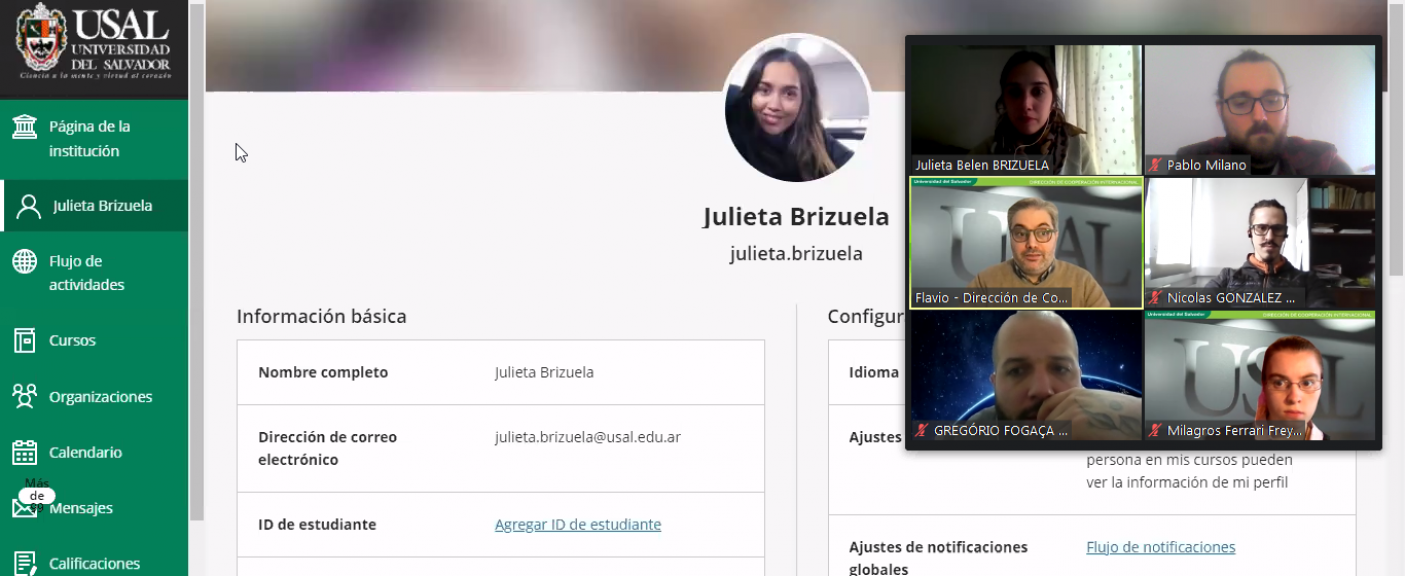 Durante este cuatrimestre, en la USAL cursarán 40 estudiantes internacionales.