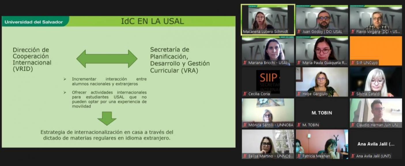 Desde 2017, la USAL ofrece materias regulares en idioma extranjero