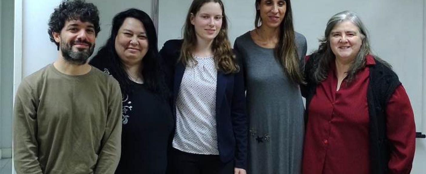 Prof. Leonardo Graná, prof. Nuria Gómez Belart, prof. Friederike Foedtke, prof. Carolina Bertini, prof. Andrea Hudym.