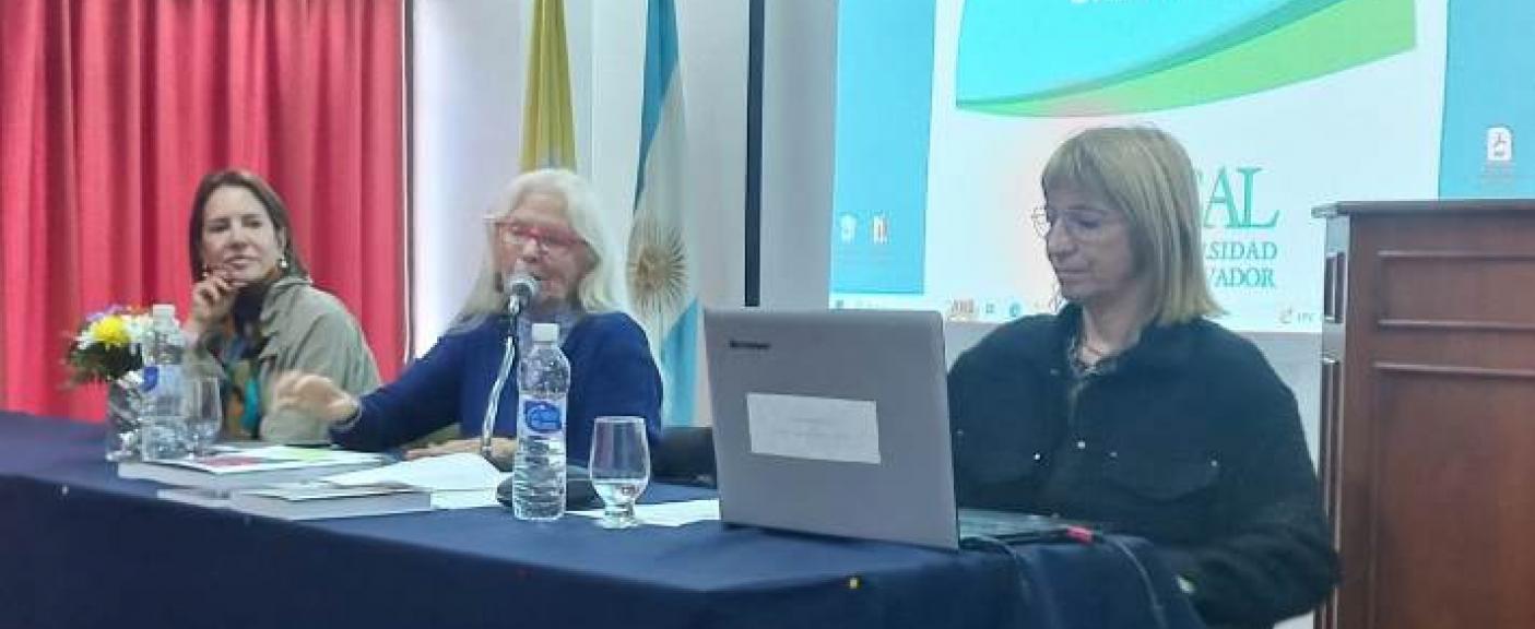 Prof. Andrea Tettamanti, Dra. María del Carmen Magaz, Prof. Jorgelina Girotti
