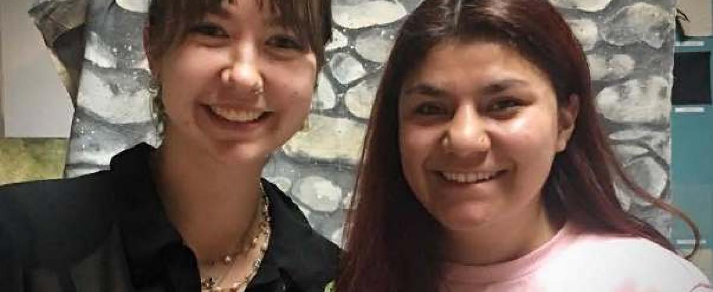 Margaret Allen y Noelia Mendoza Carrasco