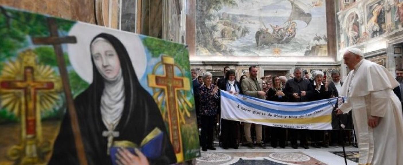 La religiosa argentina María Antonia de Paz y Figueroa, conocida como "Mamá Antula", la primera santa argentina. | CEDOC