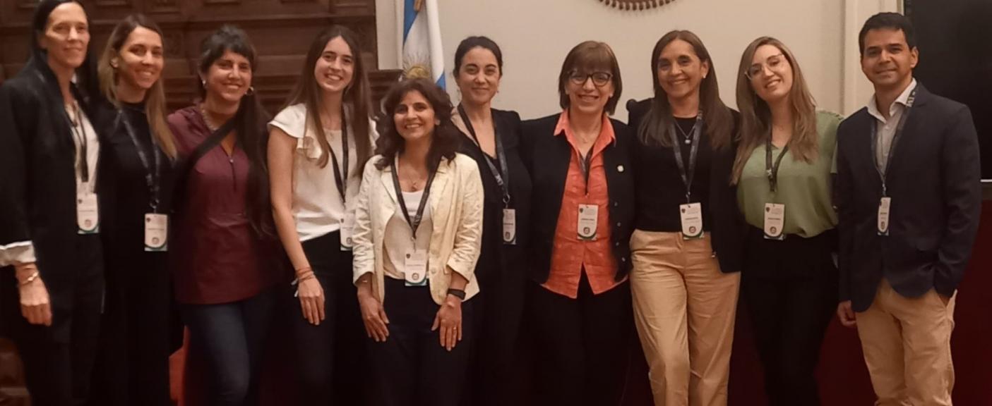 Ganadoras del Trabajo Final de Grado: Martina Villani, Maria Florencia Keller y Victoria Marcela Bringas.