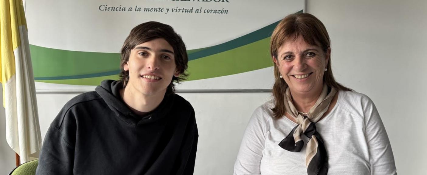 Tomás Somoza Nazar Anchorena y la escritora Gabriela Urrutibehety