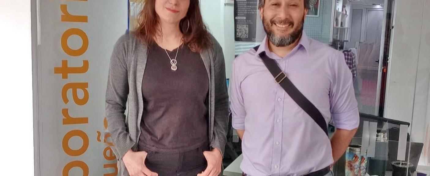 Dra. Cecilia Forcato y Dr. Mario Andreau
