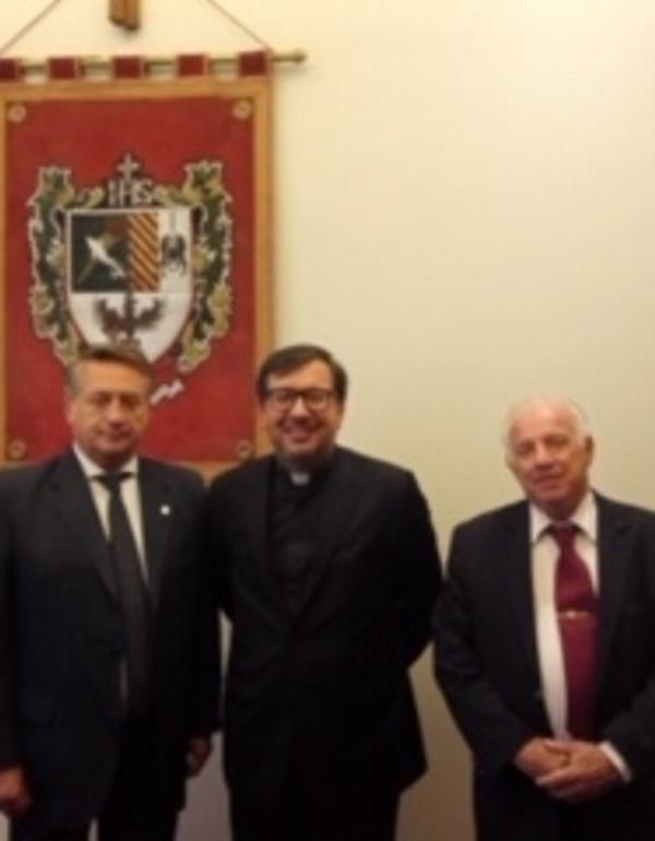 Carlos Salvadores de Arzuaga, Julio Fernández Techera y Fernando Lucero Schmidt.