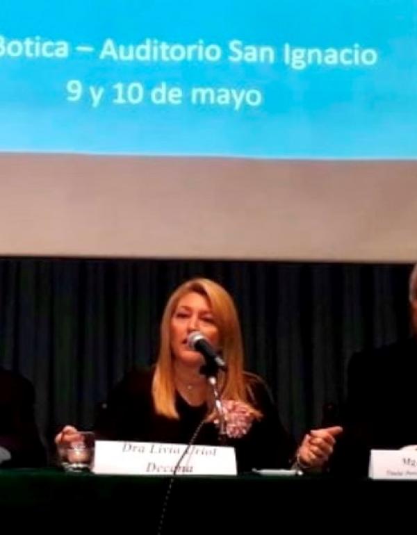 Dr. Oscar Bogado Fleitas, Dra. Livia Uriol y Prof. Carlos Vasallo