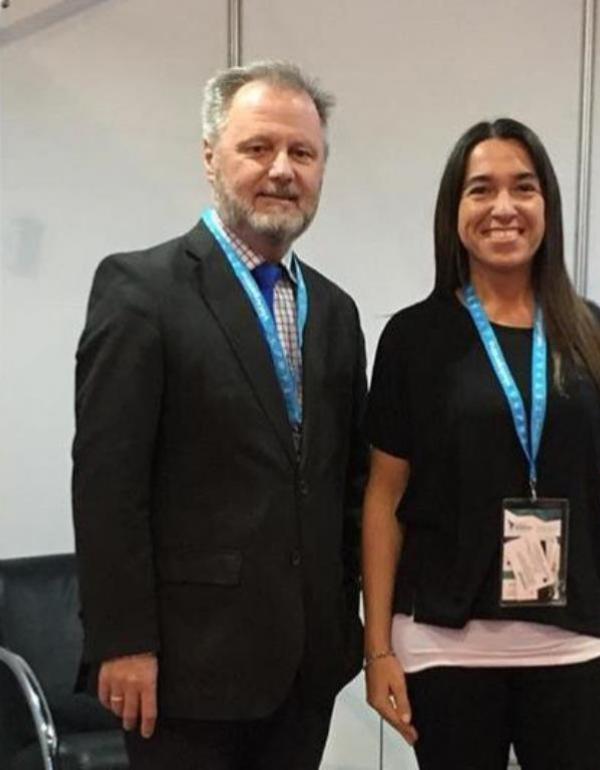 Pablo Nielsen y Gabriela Barón.