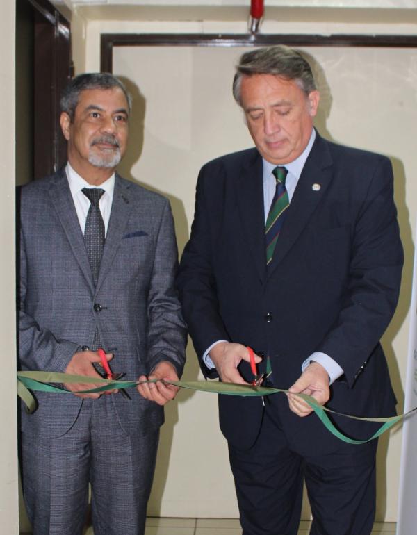 Abderrahmane Rida y Carlos Salvadores de Arzuaga