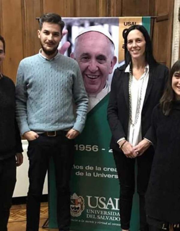 Patricio Urruchúa, Sacha Rosales, Luciana Tondello y Clara Rodríguez Alcobendas.