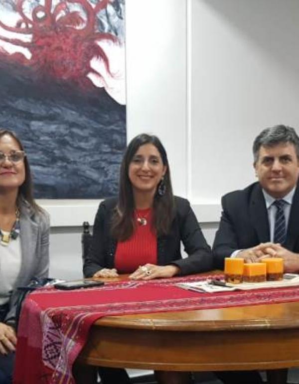 Gonzalo Salimena, Maricel Obon, Mariana Colotta, Fernando Rocca y Juan Pedro Tunessi 