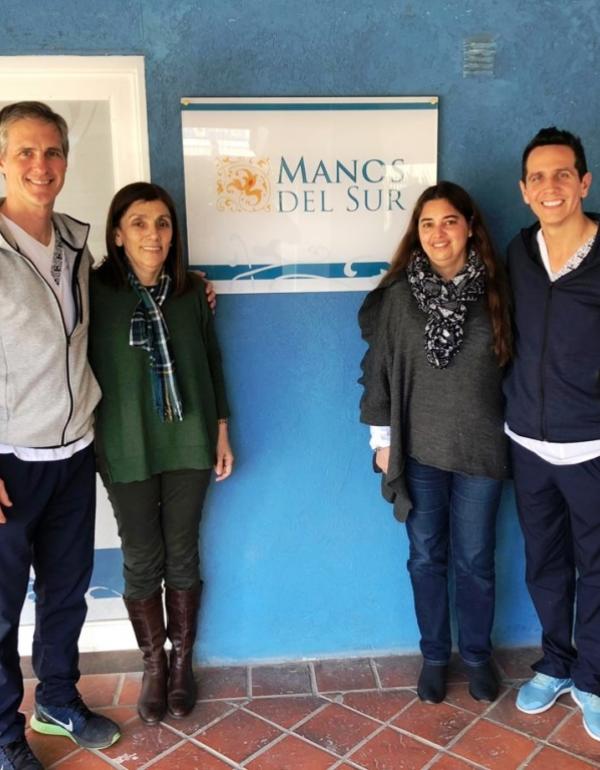 Daniel Prieto, Norma Rivero, Patricia Candia y Sebastián Cuyabamba