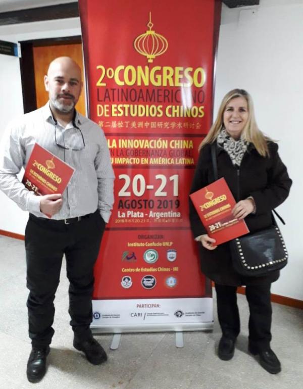 Jorge Santucho y Mónica Ettlin