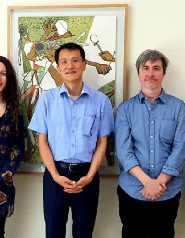 Mariana Colotta, María del Pilar Álvarez, Lee Cheol-Sung, Kim, Jae-Young y Pablo Forni