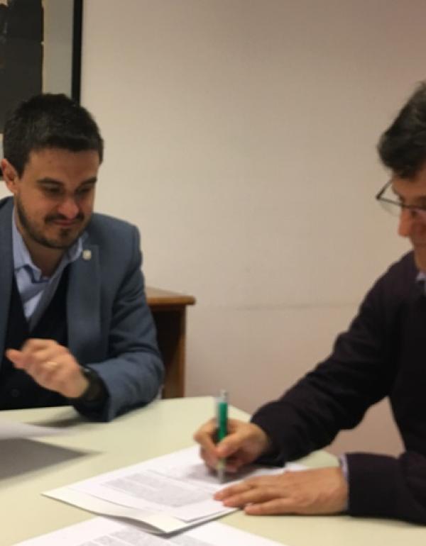 Pablo Hernández Molteni y Eduardo Cazenave. 