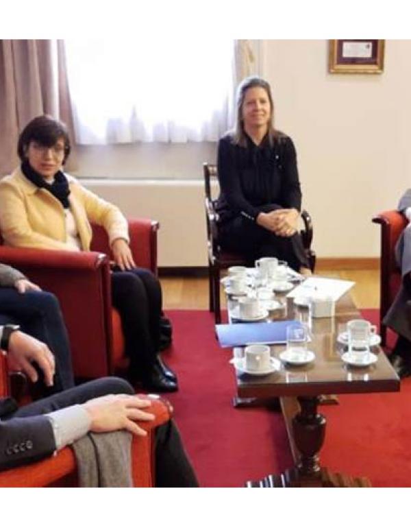 Juan Manuel Abal Medina, María Soledad Márquez, Adriana Presa, Romina Cavalli, Carlos Ignacio Salvadores de Arzuaga y Silvia Chiesa 