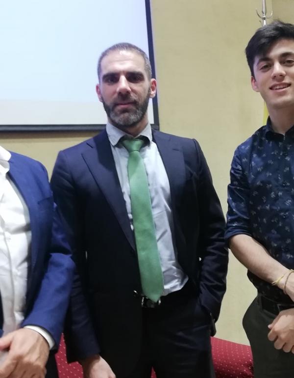 Daniel Mangieri, Jordi García Martínez y Francisco Sartori.