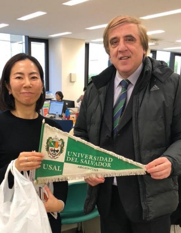 Tomoe Yoshino y Claudio Gonçalves