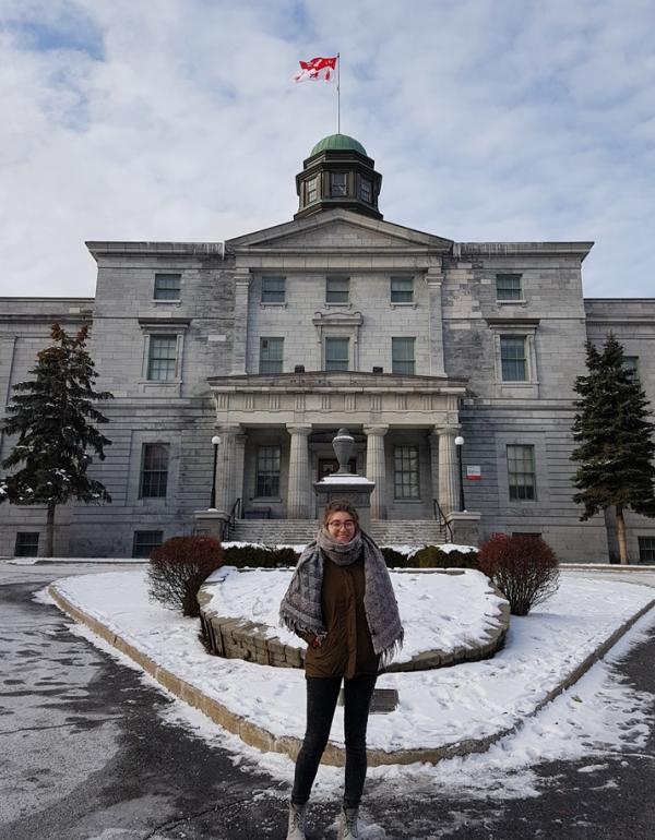 McGill fue la universidad elegida por Muriel para realizar su intercambio académico.