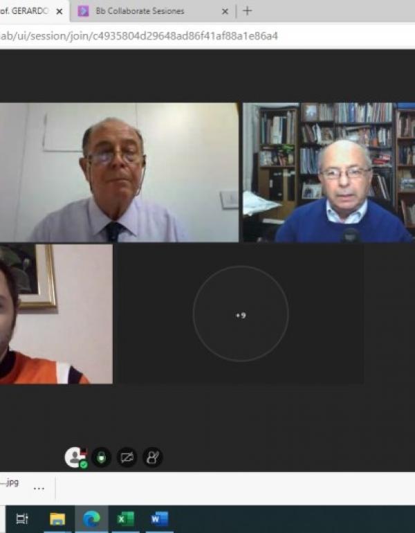 Andrea Schvindtt, Armando Baistrocchi, Gerardo Woscoboinik y Roberto Damián Repetto.