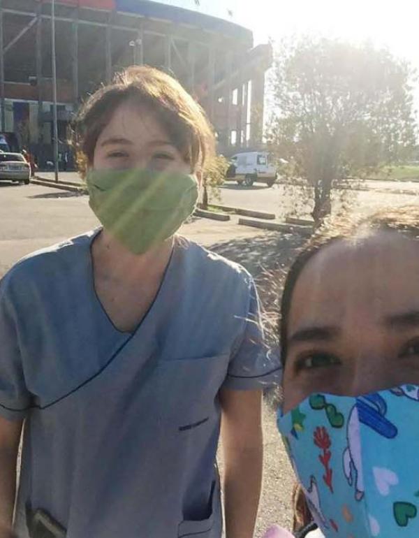 El equipo del Ministerio de Salud de la Nación compartió fotos con los enfermeros y enfermeras ingresantes