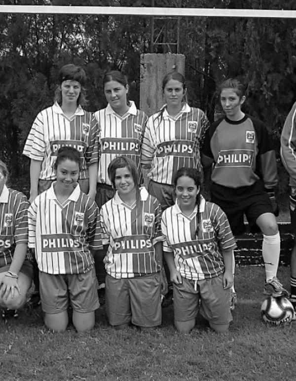 Primera selección de Fútbol Femenino en la USAL, “San Lorenzo de Calatrava”