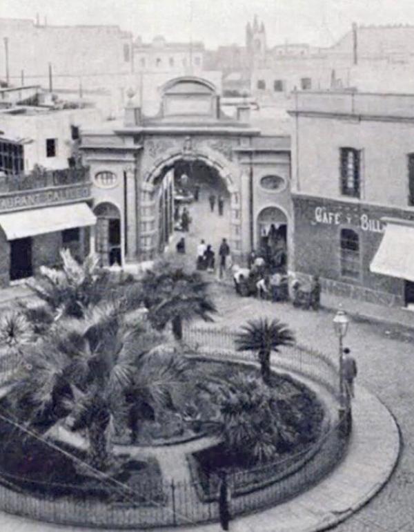 Plazoleta donde estuvo "La Rancheria"
