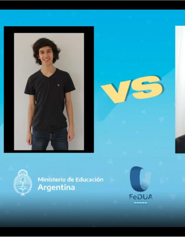 A la derecha Francisco Martín Irigoyen disputando la semifinal de Freestyle
