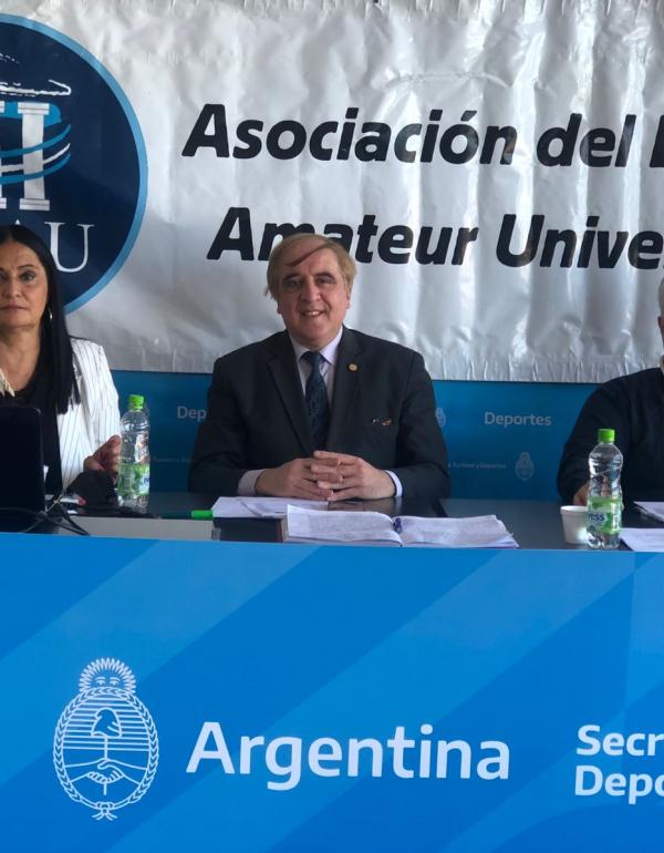 Mag. Liliana Moreno, Dr. Claudio Javier Gonçalves y Prof. Alejandro J. Rebagliati